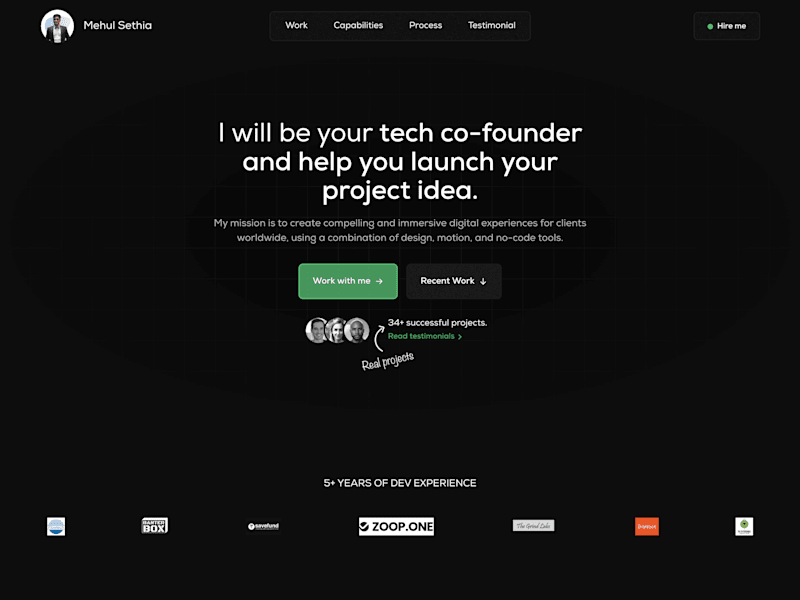Cover image for Portfolio Site