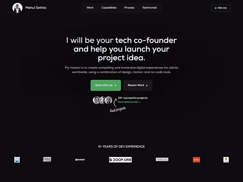 Cover image for Portfolio Site
