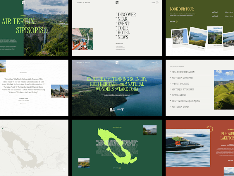 Cover image for Lake Toba Website