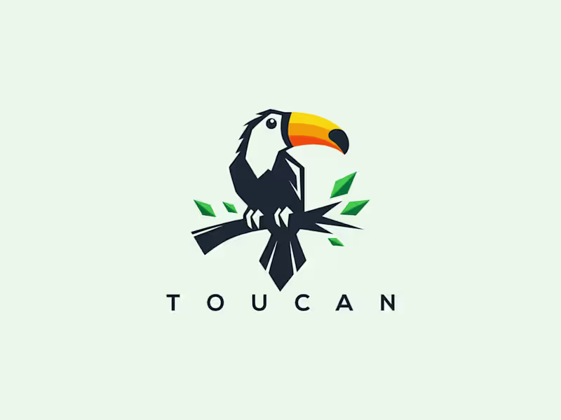 Cover image for Toucan Vector Logo For Sale!