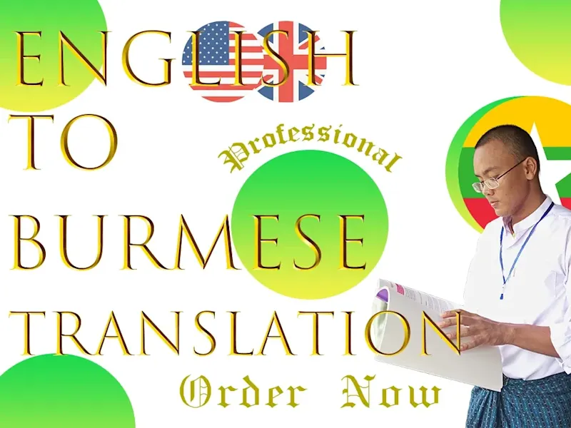 Cover image for Expert English-Burmese Translation & Localization Services