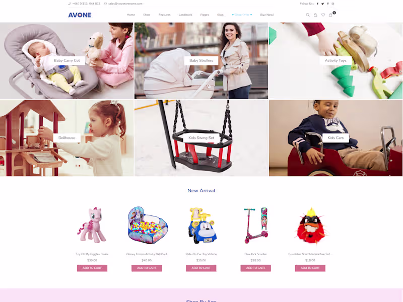 Cover image for Shopify Store Design Avone - Ultimate Shopify Theme