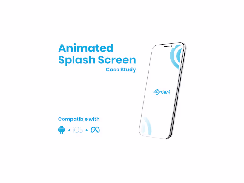 Cover image for Orderi Case Study