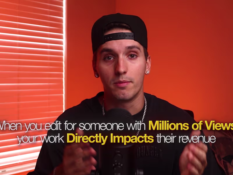 Cover image for Talking Head Video Editing Project