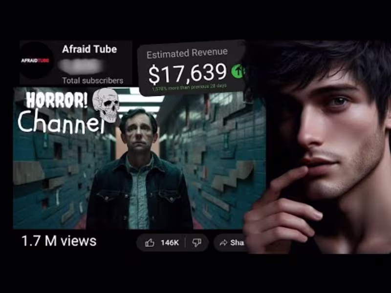 Cover image for How to Make A FACELESS YouTube Channel Using AI (Genius) - YouT…