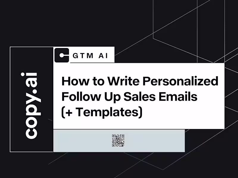 Cover image for Article: How to Write Personalized Follow Up Sales Emails