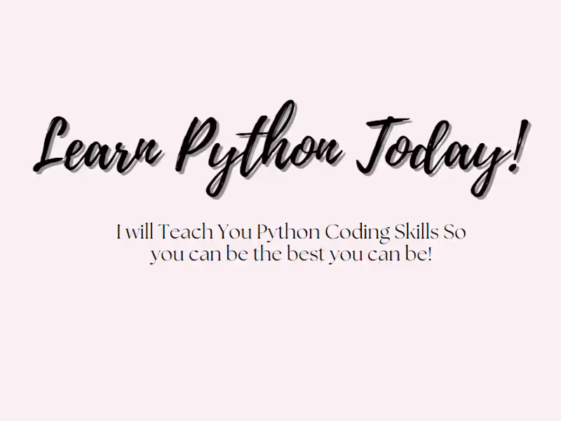 Cover image for Learn Python Today!