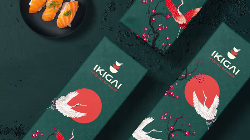 Cover image for Branding & Identity Design - Japanese Themed Restaurant