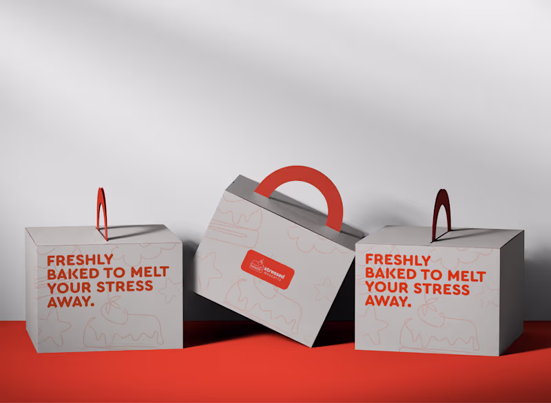 Cover image for Turning Stress into Sweet – Brand Design Kit