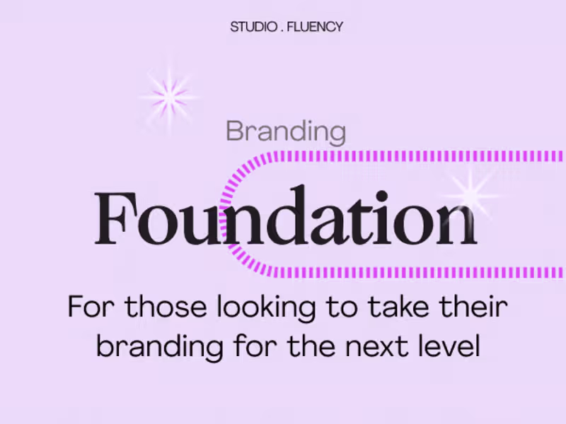 Cover image for #1 Foundation Branding package