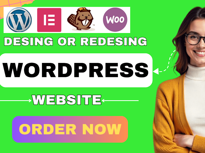 Cover image for Custom WordPress Website Development with Elementor Pro