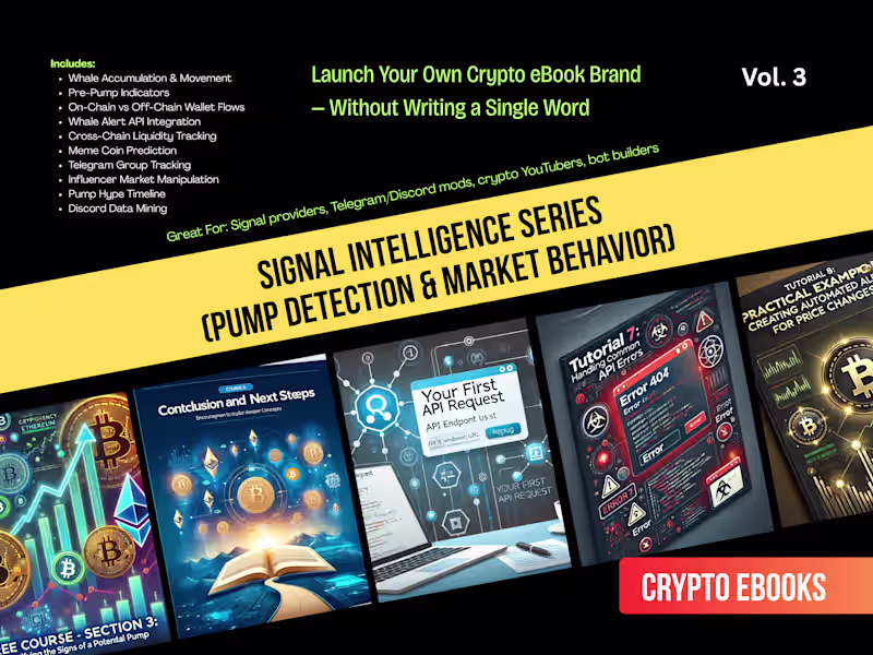 Cover image for Crypto DFU – Whale Pump Signal Intelligence Series