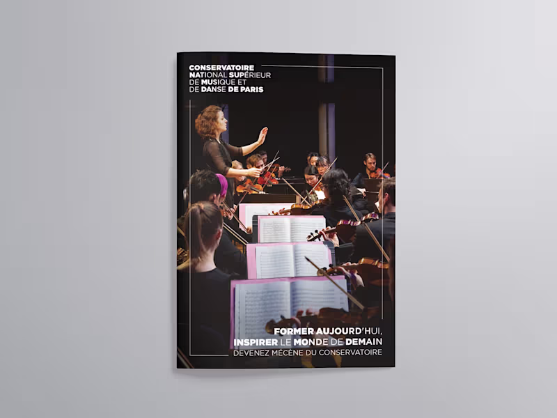 Cover image for Created in 1795, the Conservatoire