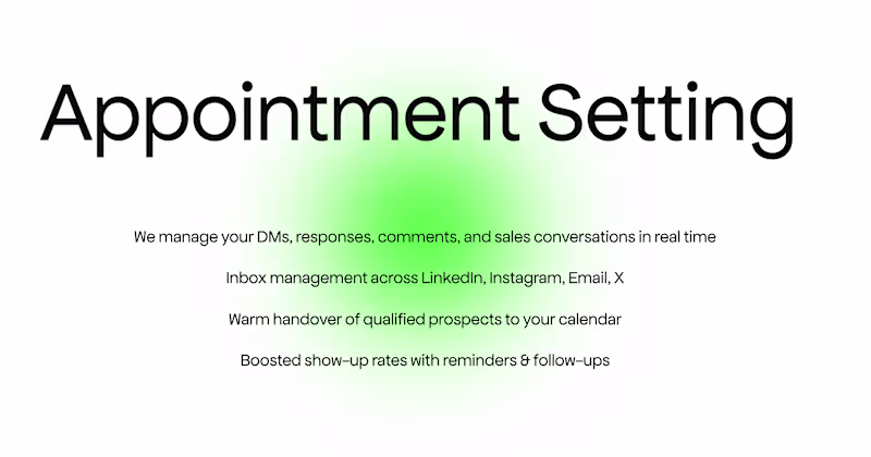 Cover image for Appointment Setting and Consulting Project
