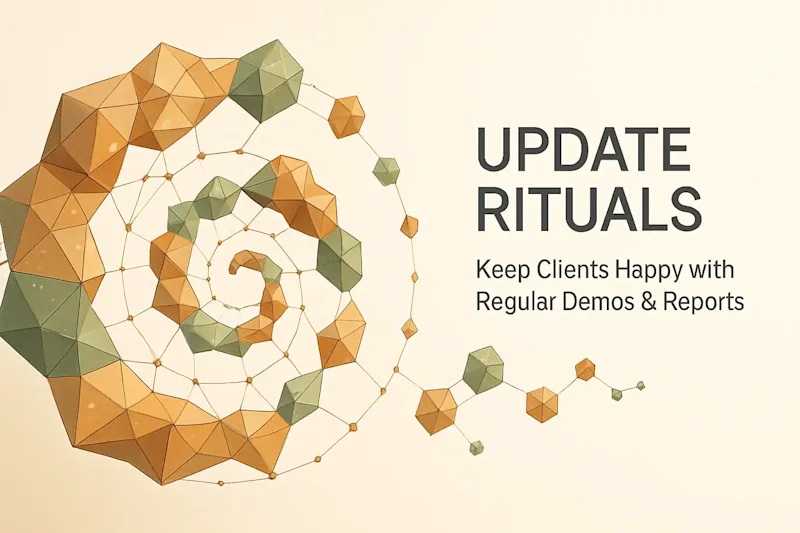 Cover image for Update Rituals: Keep Clients Happy with Regular Demos & Reports