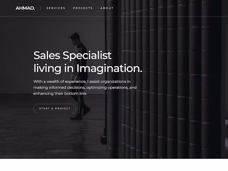 Cover image for Ahmad Afaq