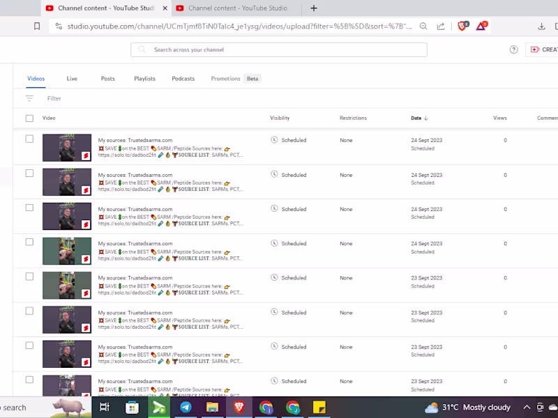 Cover image for Schedule Youtube Shorts