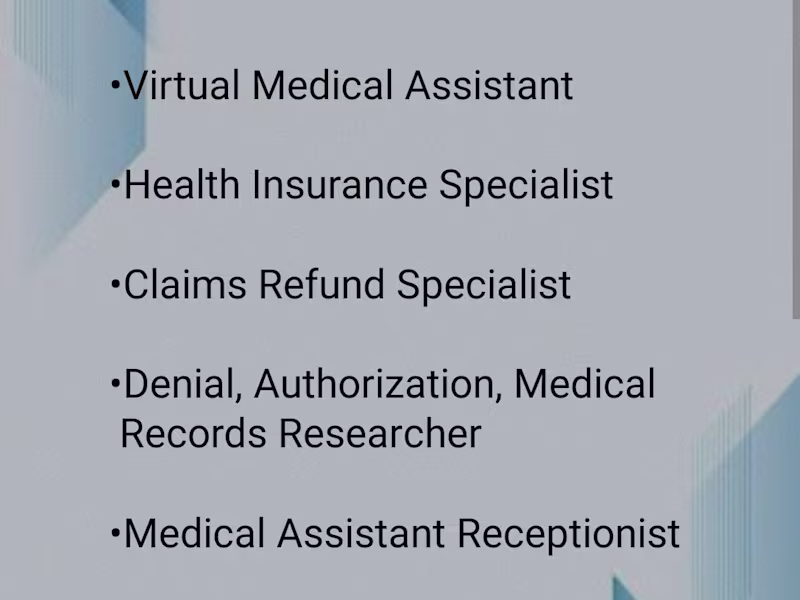 Cover image for Medical Refund Specialist 