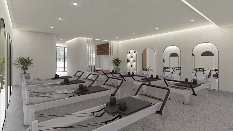Cover image for Pilates Studio Interior Design