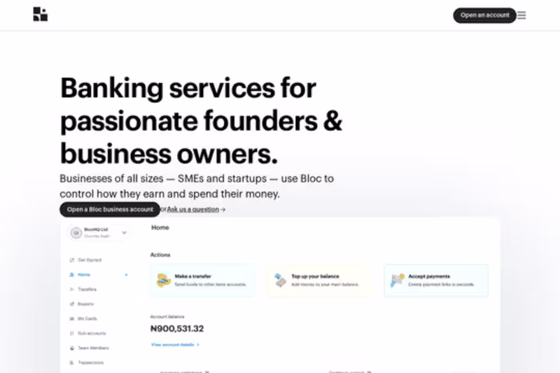 Cover image for Bloc Website