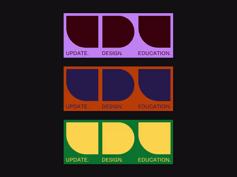 Cover image for Branding - Update.Design.Education