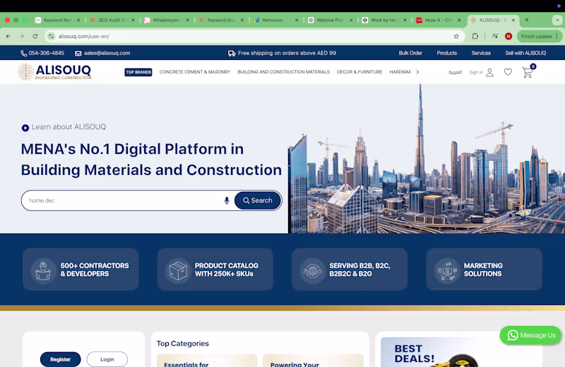 Cover image for Alisouq is a Dubai‑based e‑commerce