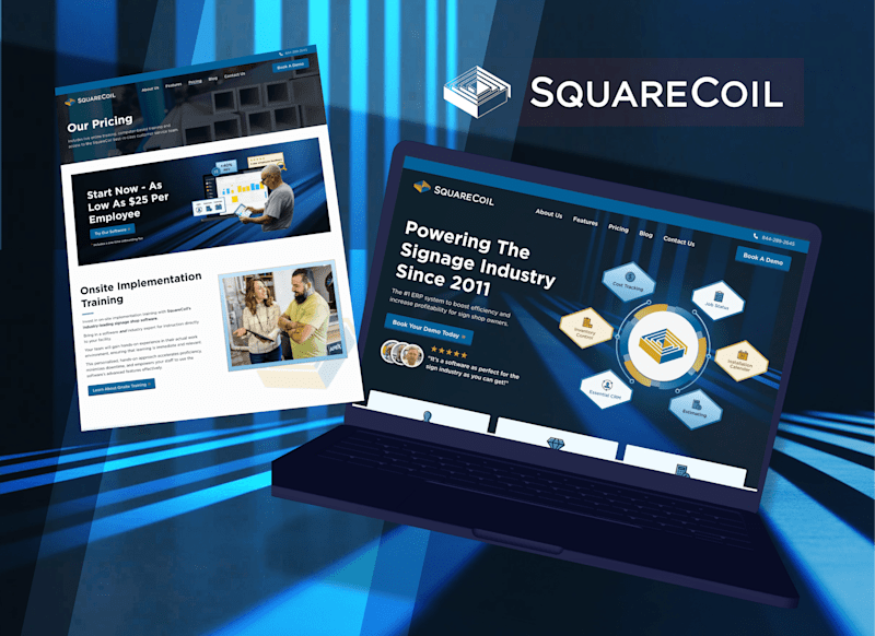 Cover image for Software (SaaS) WordPress Website