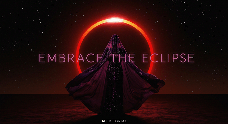 Cover image for Ai Editorial - Embrace the Eclipse :: Behance