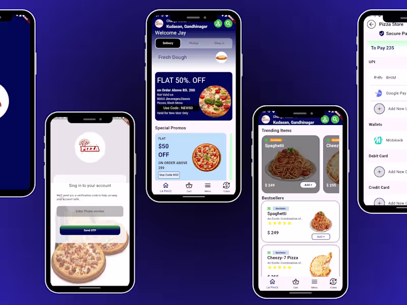 Cover image for Online food ordering app