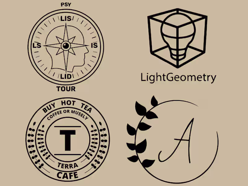 Cover image for Logo Designing in Minimalistic style.
