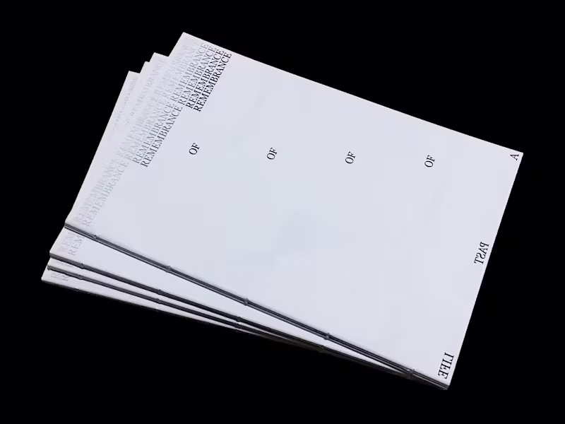 Cover image for Remembrance of a past life / Editorial