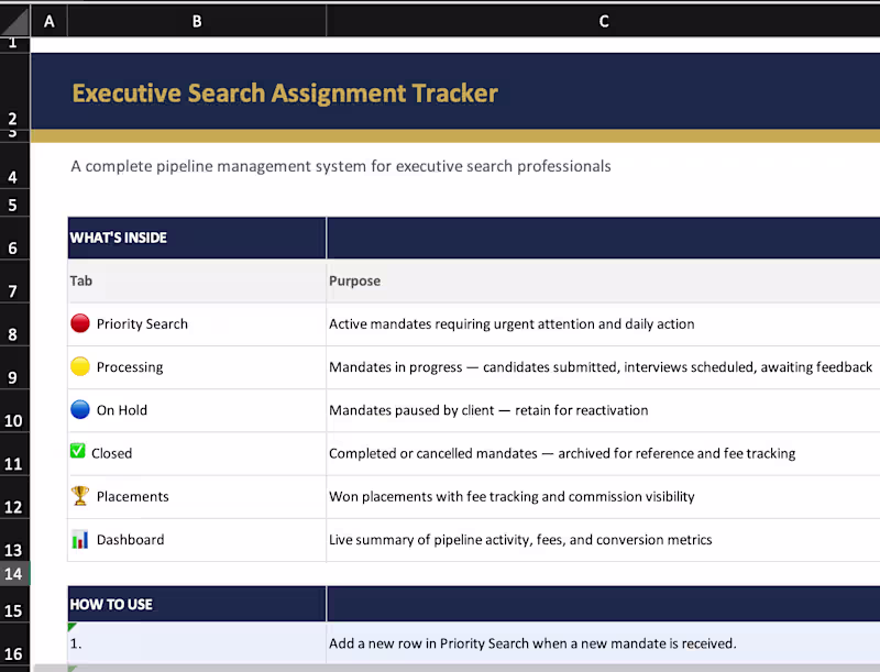 Cover image for A complete, ready-to-use Excel tracker