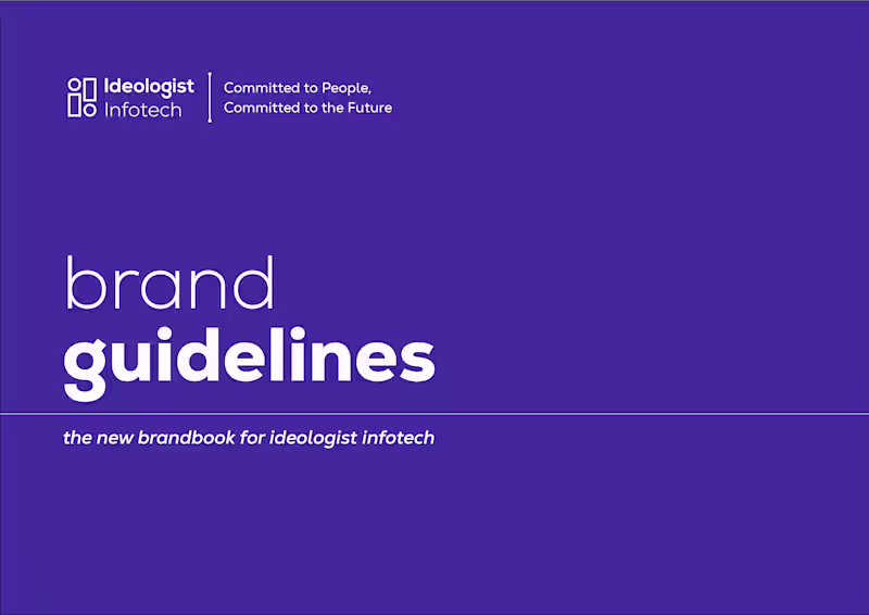 Cover image for Ideologist Infotech Brand Identity Design
