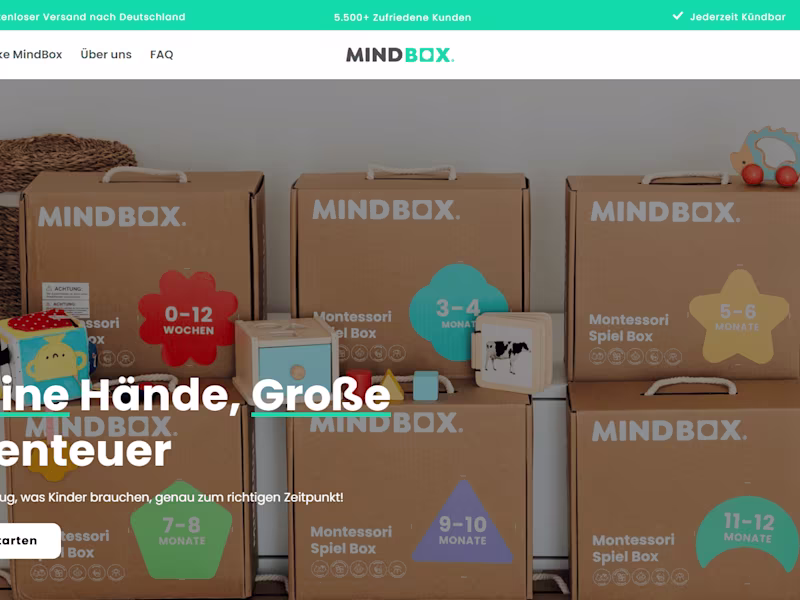 Cover image for Mindbox Website 