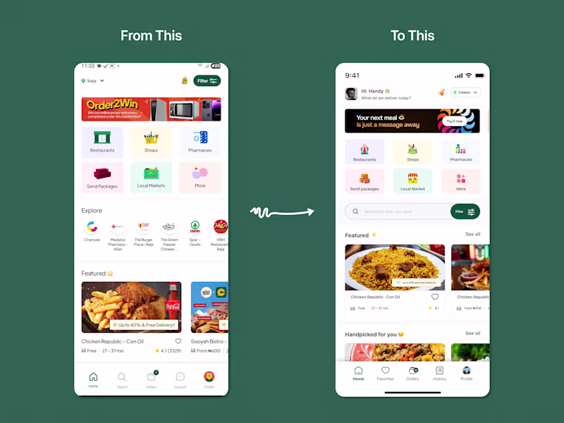 Cover image for I recently did a redesign on this app called CHOWDECK - a Ni...