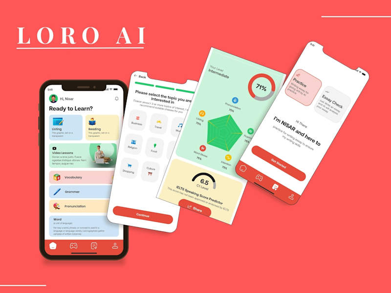 Cover image for LORO – AI Powered Language Learning App Development