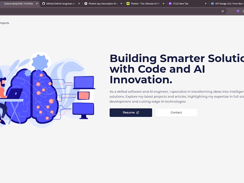 Cover image for Portfolio website