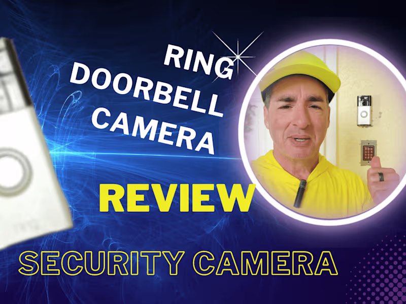 Cover image for Ring Doorbell Camera 2023 Review (TikTok)
