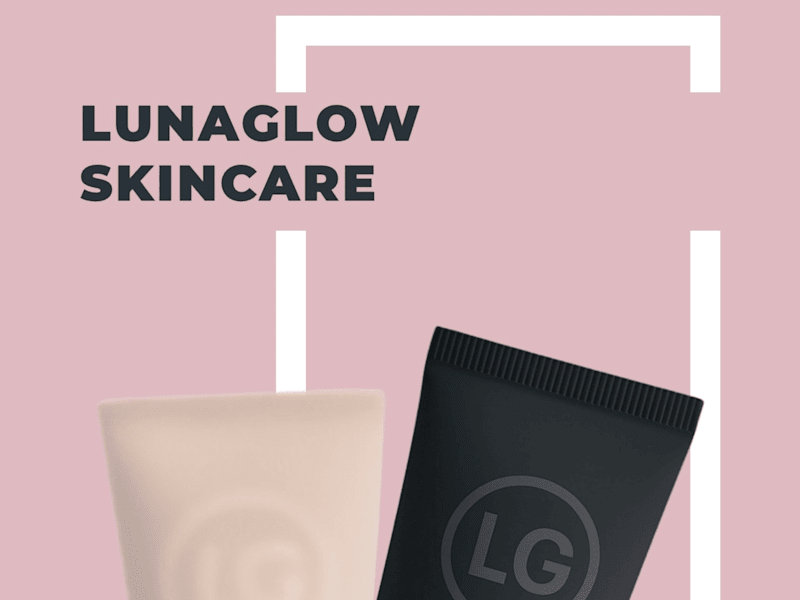 Cover image for LunaGlow Skincare Website