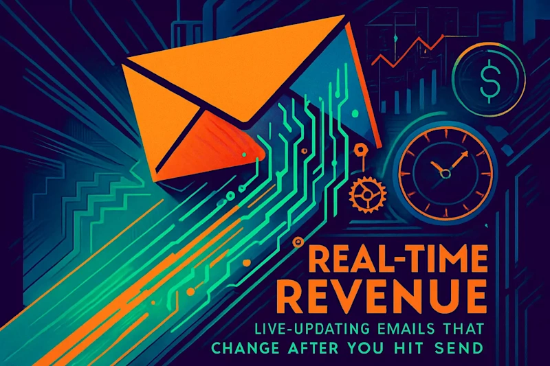 Cover image for Real-Time Revenue: Live-Updating Emails That Change After You Hit Send