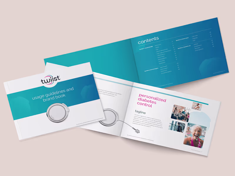 Cover image for twiist Diabetes AID Brand Book