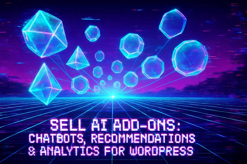 Cover image for Sell AI Add-Ons: Chatbots, Recommendations & Analytics for WordPress