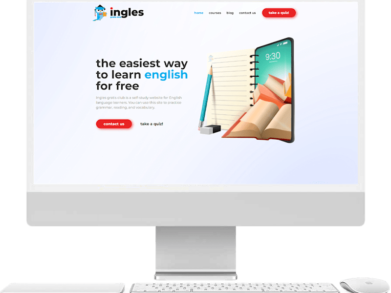 Cover image for Ingles gratis club Website Development