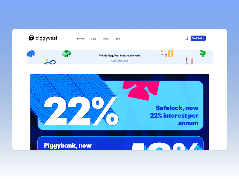 Cover image for Piggyvest Figma to WordPress Development