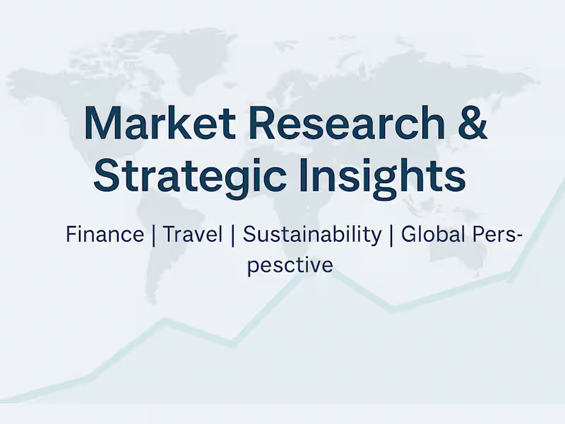 Cover image for Bilingual Financial & Tourism Research with Strategic Insights