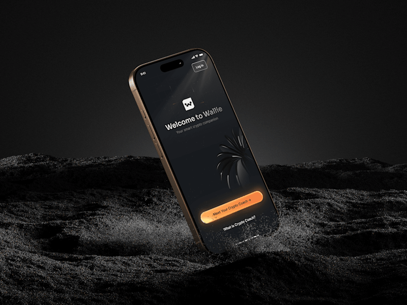 Cover image for Wallie - Crypto Wallet Mobile App