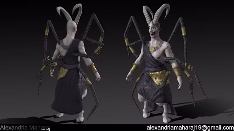 Cover image for Demon Character for "Warsze"
