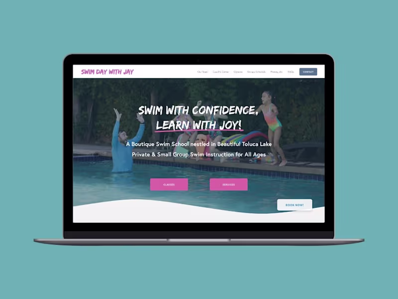 Cover image for Swim Day With Jay • swimdaywithjay.com