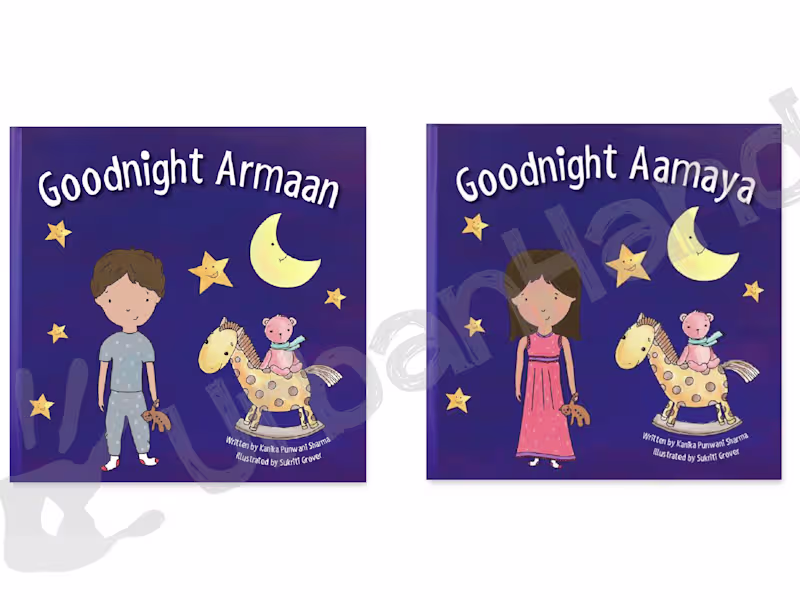 Cover image for Personalized Goodnight Book.