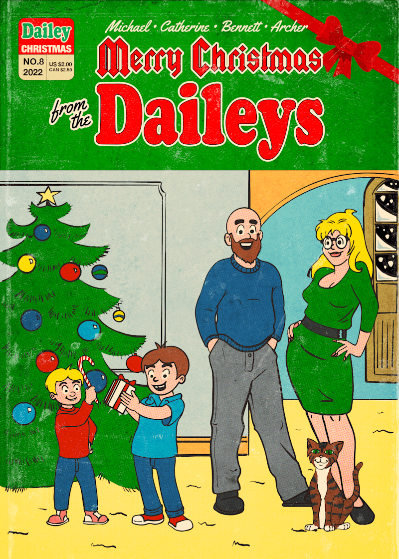 Cover image for Christmas Card Illustration and Design